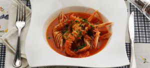 Scampi alla busara