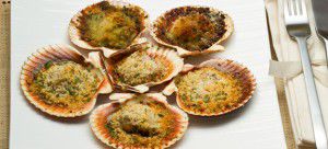 Capesante gratinate