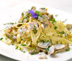 Fettuccine spatola e limone