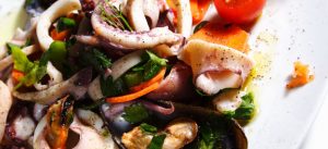 insalata di mare surgelata