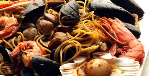 Spaghetti allo scoglio surgelato